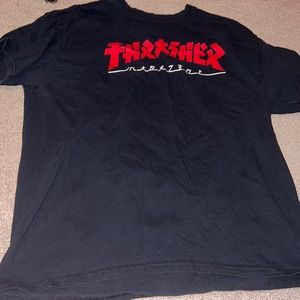 Thrasher t-shirt; black